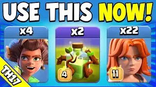 Funnelling Skill: 1/10 Power Rating: 9/10! Easy TH17 Attack Strategy (Clash of Clans)
