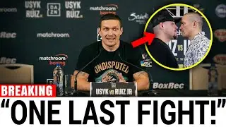 JUST NOW: Oleksandr Usyk CALLS OUT Andy Ruiz Jr for His Farewell Fight!