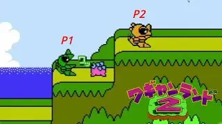Exciting Multiplayer Game Wagyan Land 2 Gameplay Nintendo Entertainment System