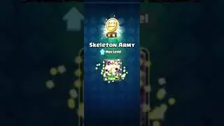 Using magic coin! Skelly army💀Clash Royale