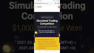 crypto simulation trading and a chance to win $100,000 and more. Aladdin25