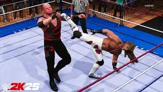 WWE 2k25 - Shawn Michaels '94 vs Kane '03 Match at Raw Is War