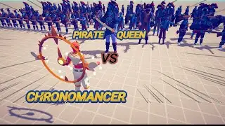 Chronomancer VS Pirate Queen ,Totally Accurate Battle Simulator TABS, Gaming