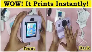I Tried a Kids Instant Print Camera… You Won’t Believe the Results! | Kids PRINT Camera! 😱😲