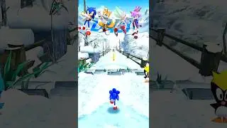 SONIC 🆚 TAILS 🆚 SILVER 🆚 BLAZE 🆚 Ninja Espio 🆚 BIG The Hedgehog Gameplay - Who Is Best?🤔#short