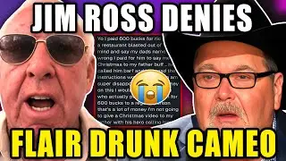 Jim Ross DENIES D-Von Racism Claims! Ric Flair SLOPPY DRUNK $600 Cameo Disaster! JDFromNY vs Sickos!
