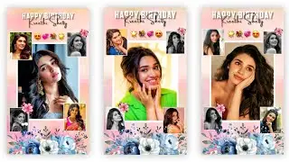 Cute Birthday Video Editing Inshot Tamil 💞👌 5 Layer Photo Frame Birthday Reels Editing Inshot Tami