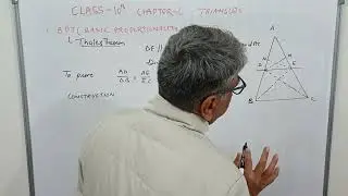 Class-10- Chapter 6- triangles