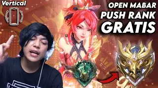GRATIS MABAR PUSH RANK ! #mobilelegends