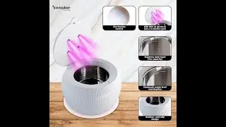 Swissklip ShinePod Ultrasonic Dental Cleaning Pod Ultrasonic Retainer Cleaner Machine Mouth Guard