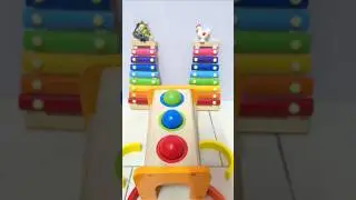 Xylophone and Hammerspiel Early Melodies Pound And Tap Bench