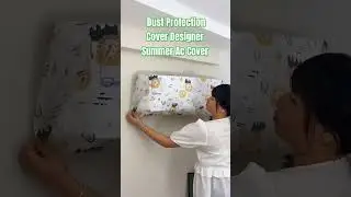 AC Dust #Protection #Cover #Designer #Summer #Ac Cover #shorts #short #shortvideo #viral
