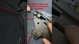 Kwa m4 Gate,gears, comp install preview see full diy build in my videos..#shorts #battalion