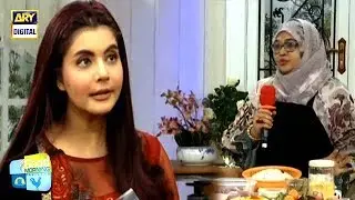 Mujhe Salma Asim Ke Hath Ka Khana Bohut Pasand Hai - Nida Yasir