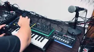 Roland AIRA Compact P-6, J-6, S-1 first jam