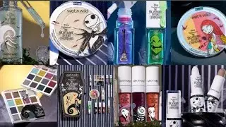 New!WetNWild x Nightmare Before Christmas Collection|New Makeup Releases 2024|Mad About Products