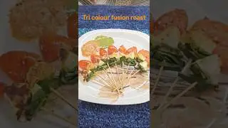 Tri colour fusion roast#republic day#india#flag#flavour#trending#recipe #cooking #homemade#new#love