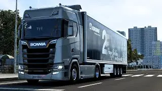 ETS2 1.43 - ProMods 2.60 - SCANIA S730 V8 - Trip: Rzesz&oacute;w - Prague
