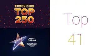 Eurovision 2019 - Top 41 (according to ESC Top 250)