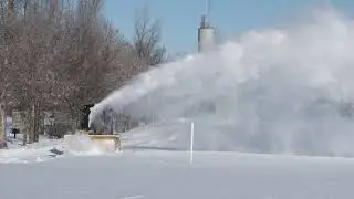 Skid steer mounted 7100 Snow Blower