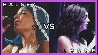 Halsey Vs Lorde VOCAL BATTLE! [2018]