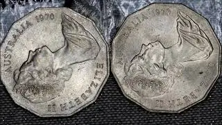 1970 Cook 1981 3.5 Claw 1994 Wide 1999 & 2001 Lge Head 2007 Date 2008 Gap 7 Variety Coins $