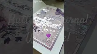 💜SATISFYING JOURNALING ✨ CUTE PURPLE JOURNAL 💜 #cutediy#asmr#art#journal#aesthetic#purple#moon#diy