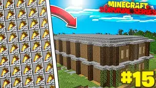 I Built a GOLDEN CARROT FARM In Minecraft Survival #15