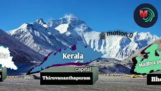 State capitals in India with 3d map.🇮🇳 #state #capital #india