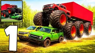 🚙 Test Drive Offroad Games Gameplay Walkthrough Part 1 &ndash; Mud, Rocks & Offroad Madness (Android,iOS)