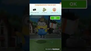 Despicable Me Minion Rush - special mission - laps 1 stage 2 completed