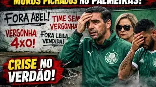 DEU RUIM NO VERDÃO! CT PICHADO APÓS GOLEADA HISTÓRICA! @esportecomed 