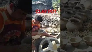 Amazing Clay Pot Making 🛻🚜🚜 #shorts #claypot