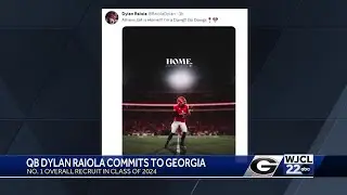 Quarterback Dylan Raiola commits to Georgia