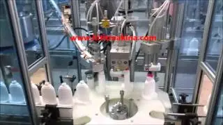 Full Automatic Liquid Shampoo Filling Capping Labeling