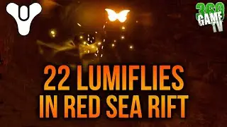 Destiny Rising 22 LUMIFLIES in Red Sea Rift Guide - 110 FREE Lumia Leaves - Lumifly Locations