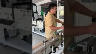 Non-stop Automatic Turret Rewinder For Label