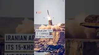 Iranian army tests its 15-Khordad air defense system