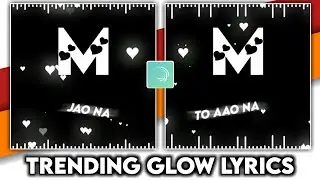 Trending Glow Lyrics Editing | Name Art States | Alight Motion States Editing | Usama Rajput.