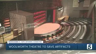 Woolworth Theatre sets priority on preserving artifacts amid remodel