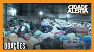 For&ccedil;a A&eacute;rea Brasileira arrecada doa&ccedil;&otilde;es no DF para levar ao Rio Grande do Sul | Cidade Alerta DF