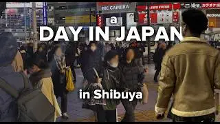 my first day in japan! 🍵 | traveling, shibuya visit, omurice taste test ‧₊˚🖇️✩ ₊˚⊹♡