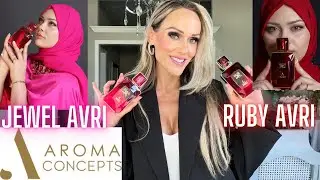 JEWEL AVRI & RUBY AVERI Reviews 💎 New Affordable Fragrances from Aroma Concpets & @omavery