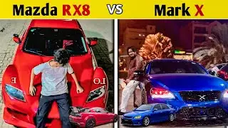 Vampire YT Mazda RX8 Vs Baba Op Toyota Mark X #viralvideo #vlogger 