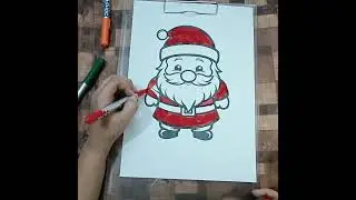 Santa Claus Coloring 🎅 | Christmas Coloring for Kids | Easy & Fun Drawing