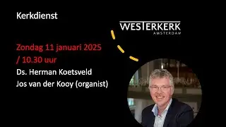 Kerkdienst zondag 11 januari 2026 10.30 uur