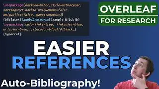 The Fastest Way to Build a Bibliography in Overleaf