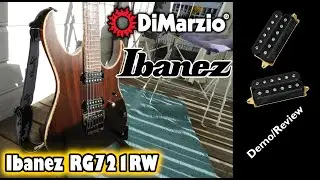 Ibanez Premium RG721RW + DiMarzio Tone Zone and Air Norton - DEMO/REVIEW