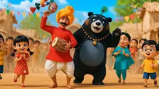 कालू मदारी आया 🐵🎪 | Kalu Madari Aaya | Hindi Kids Cartoon Song | Nursery Rhymes