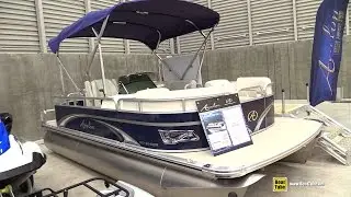 2015 Avalon GS Cruise 1985 Pontoon Boat - Walkaround - 2015 Quebec Boat Show